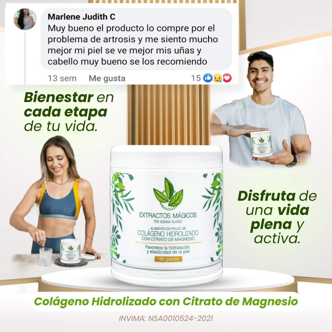 Colágeno Hidrolizado Con Citrato De Magnesio
