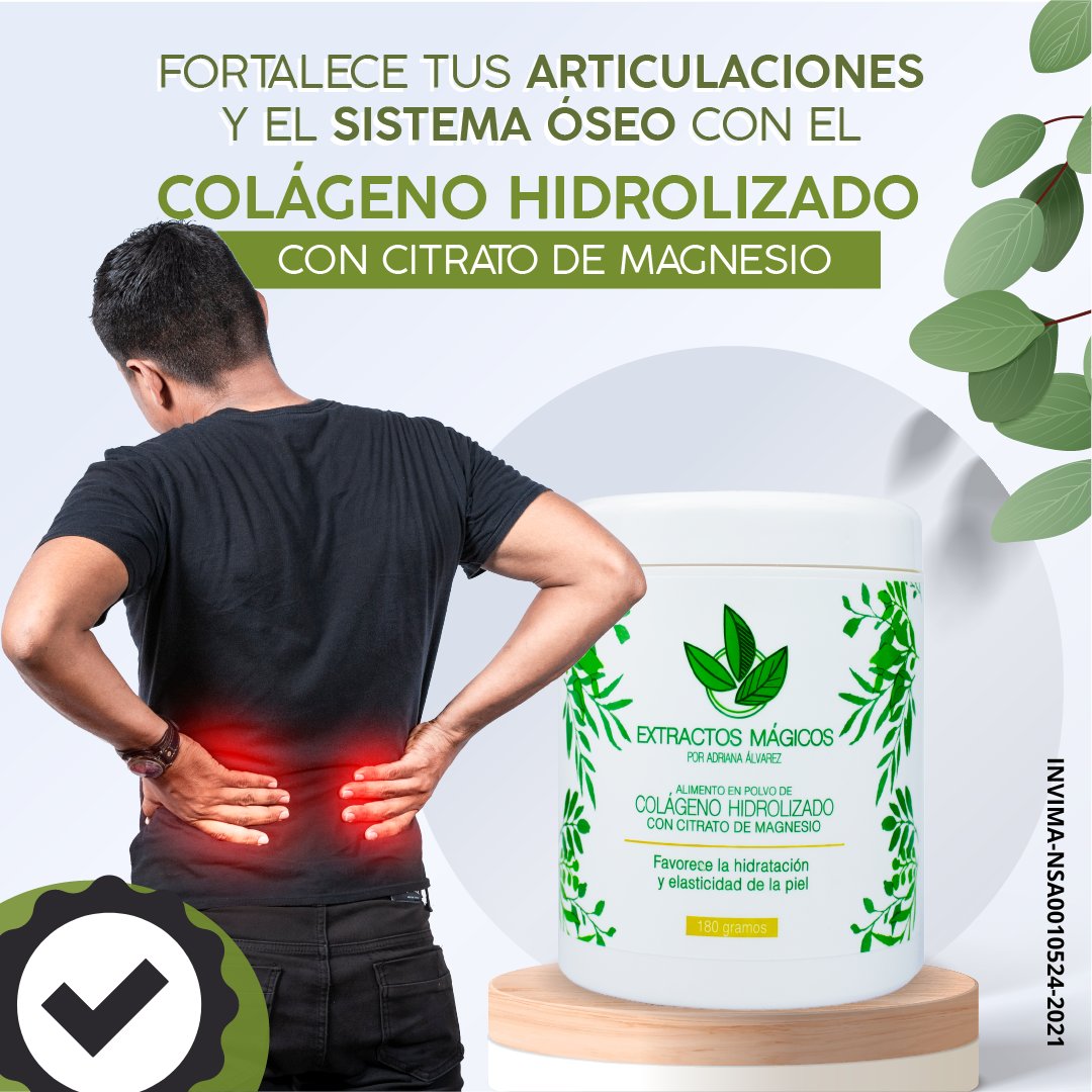Colágeno Hidrolizado Con Citrato De Magnesio