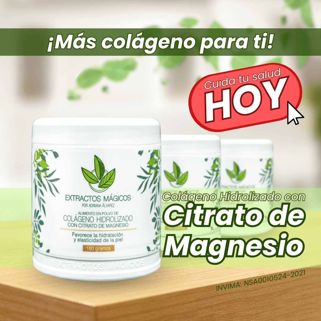 Colágeno Hidrolizado Con Citrato De Magnesio