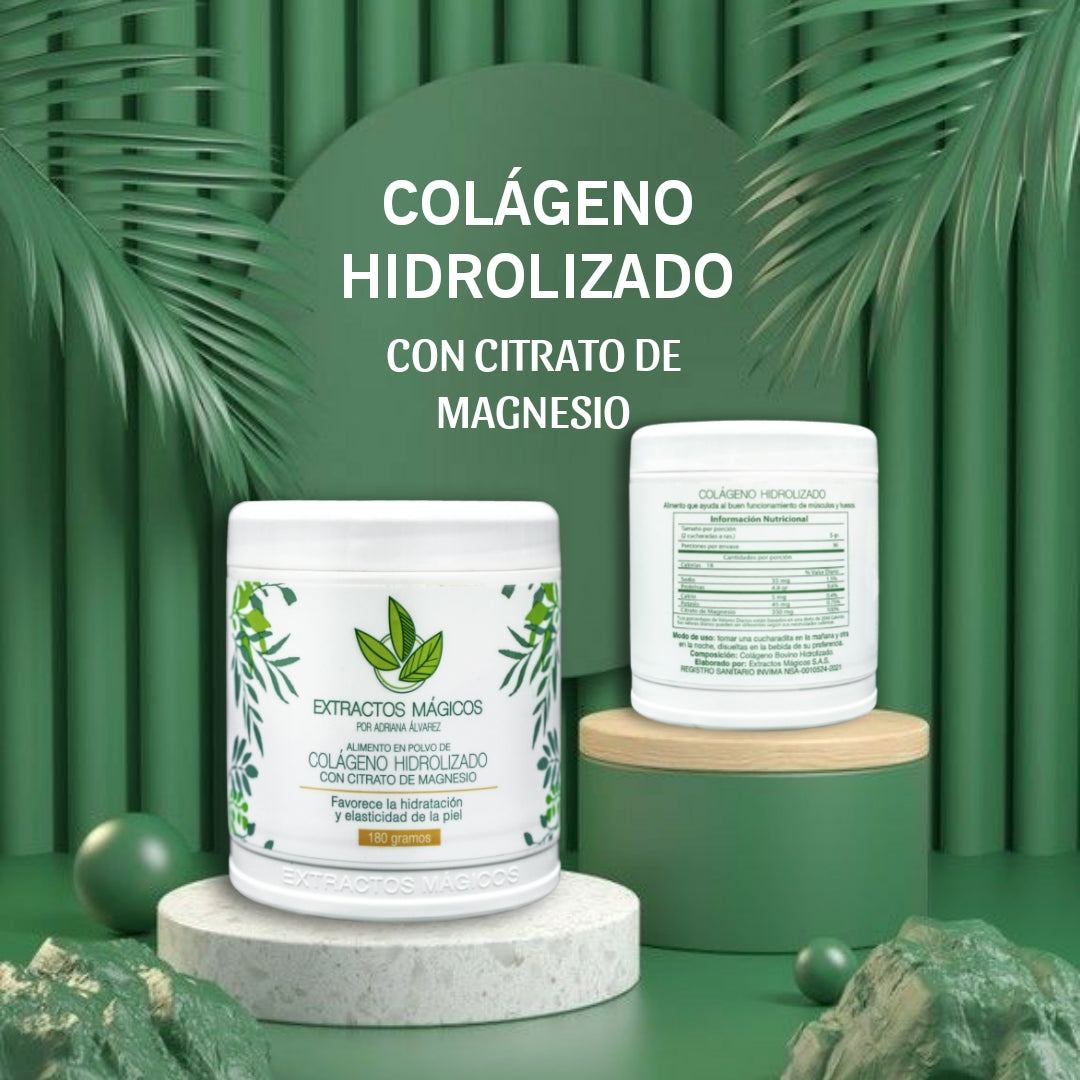 Colágeno Hidrolizado Con Citrato De Magnesio